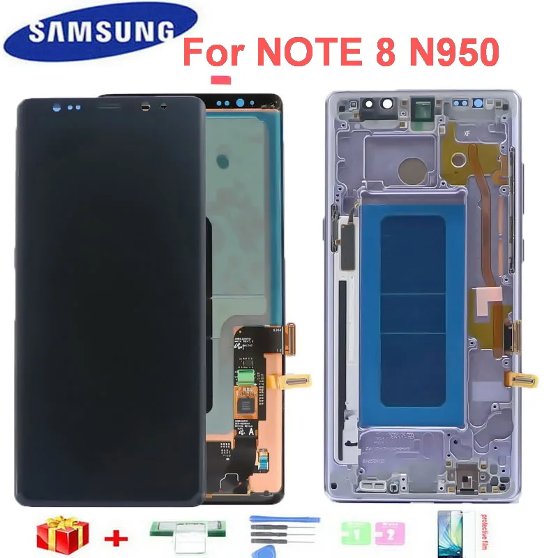 

Original 6.3â€ Note 8 AMOLED LCD Display For Samsung Galaxy NOTE 8 N950 N950F LCD Display Touch Screen Digitize With Dead pixels