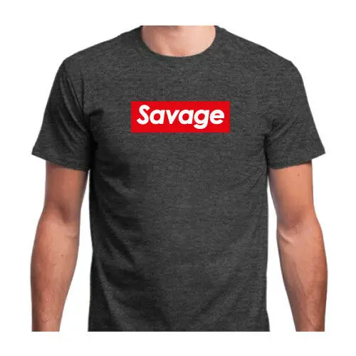 Черная и белая футболка с логотипом Savage Logan Paul Box Avl.| |