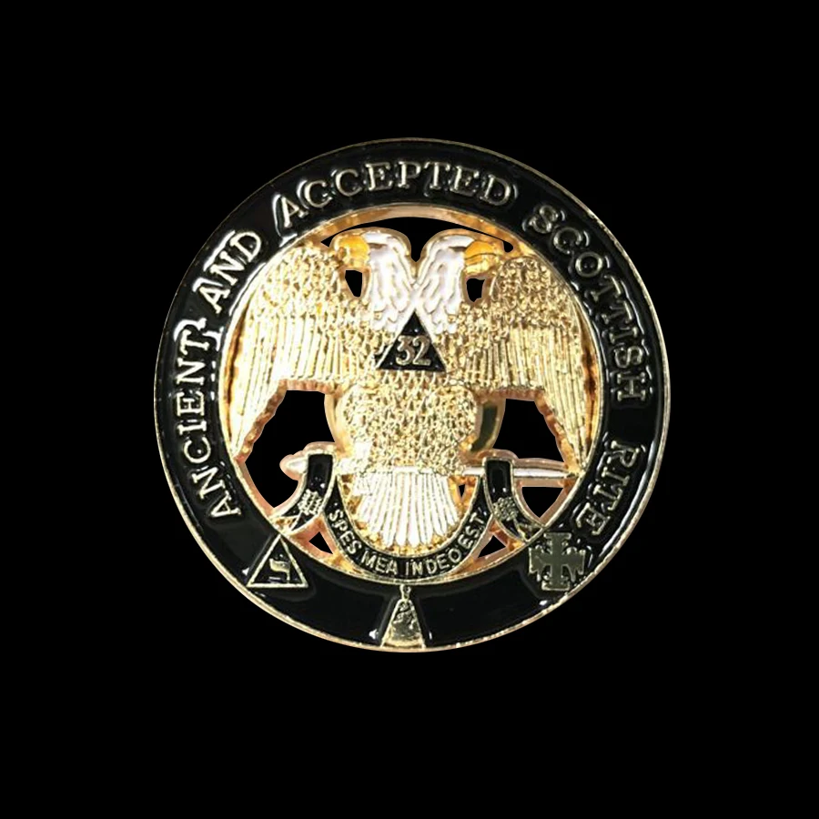 5 шт./лот масонская эмблема масонские заколки лацкан Орел значок древний и