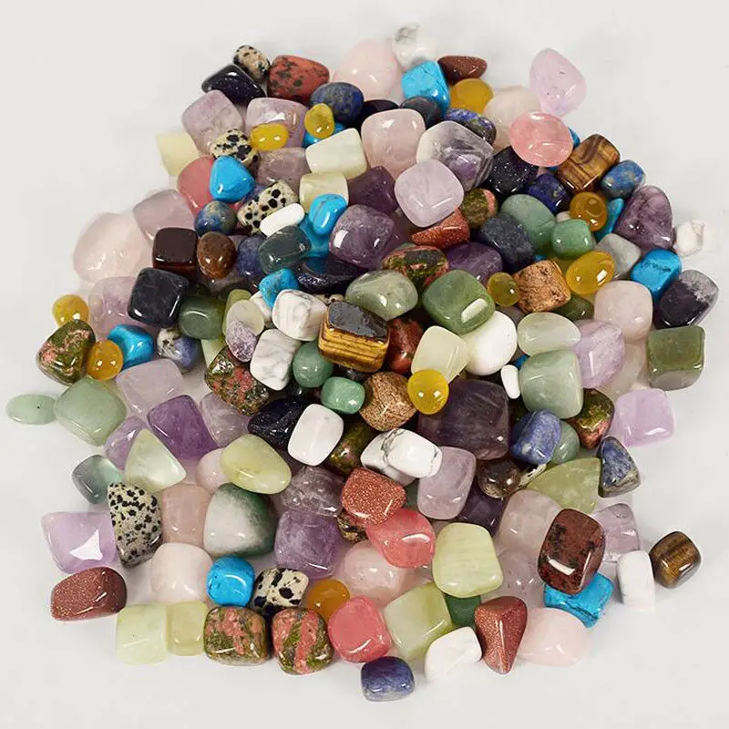 50 г натуральные пальмовые камни сверкающие с кристаллами из кварца Исцеляющие