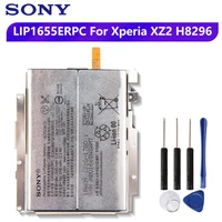 original replacement sony battery lip1655erpc for sony xperia xz2 h8296 authentic phone battery 3180mah