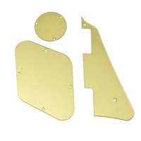 gold mirror gibson standard les paul pickguard back plate switch cavity covers fits for lp guitar part dropshipping
