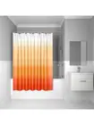 Штора для ванной комнаты, 200*200 см, полиэстер, Orange Horizon, IDDIS, 300P20RI11