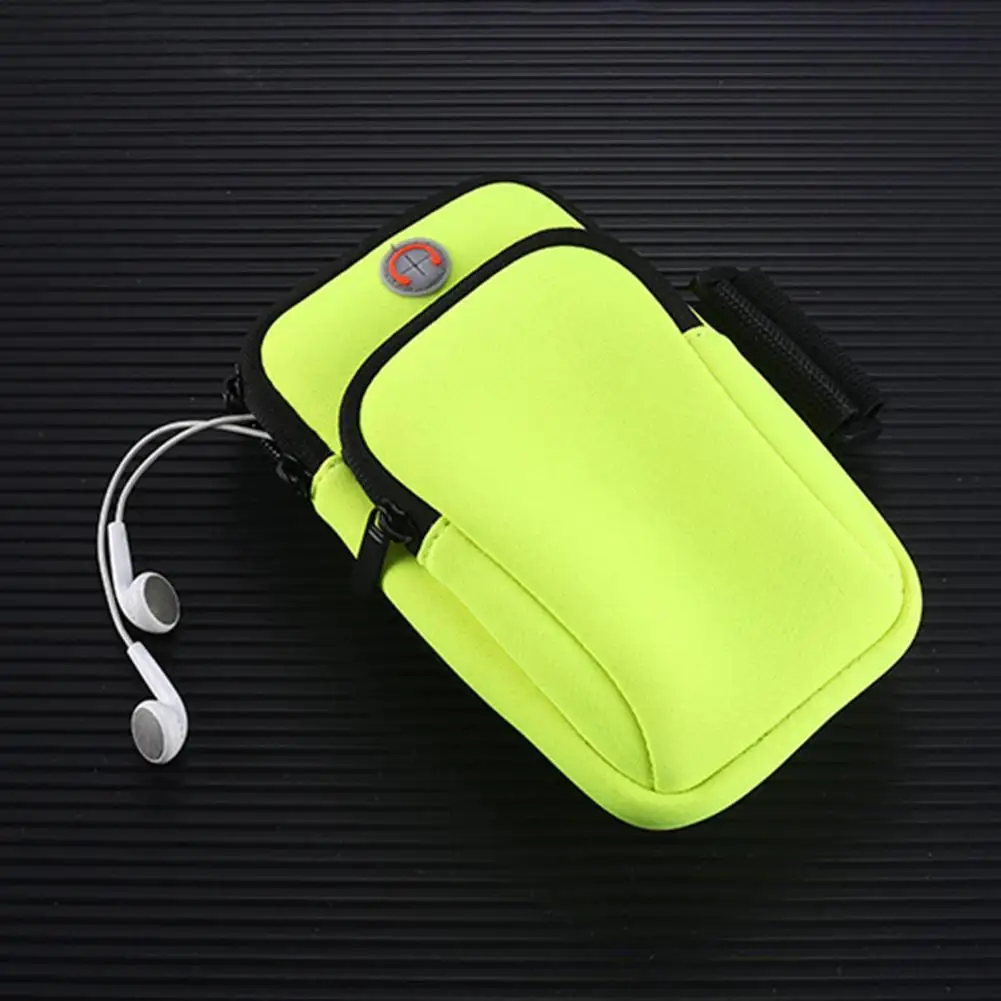 

Phone Arm Band Lightweight Sports Arm Band Large Capacity Fine Workmanship Excellent Stretchy Wrist Bag Phone Pouch