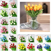 wedding decorate artificial flower home decoration imitation plants handmade tulip affordable surroundings beautify