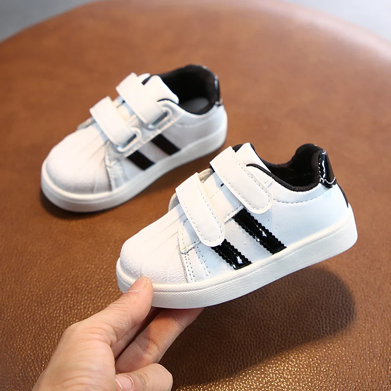 

Children Shoes Girls Boys Sneakers Shoes Antislip Soft Bottom Comfortable Kids Sneaker Toddler Casual Flat Sports white Shoes