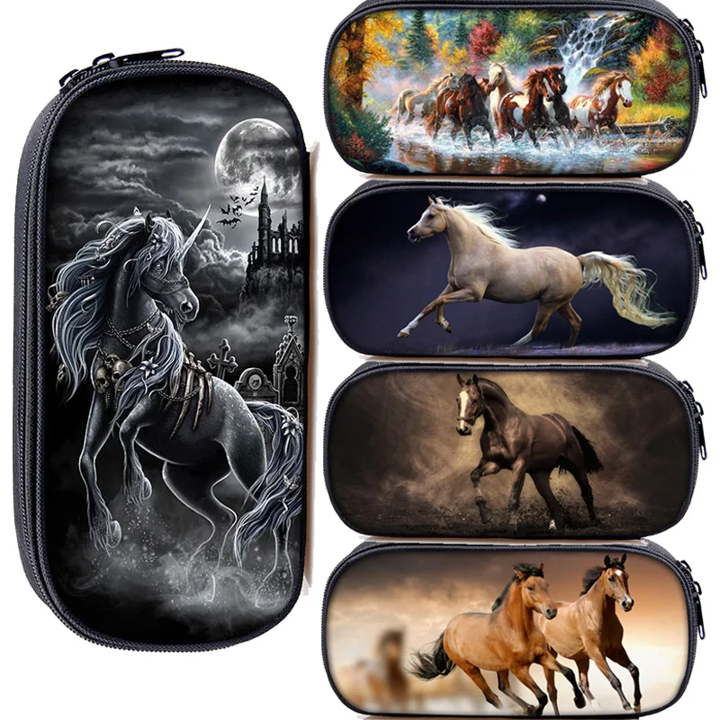 Case Boys Pen Bag Students School Supplies Kids Stationery Pencil Case Boys Storage Pouch