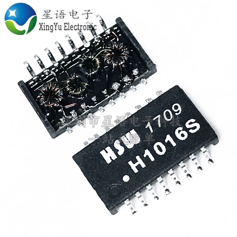 Original spot HSW H1016S SOP-16 SMD ultra-thin 100M switch network variable voltage filter