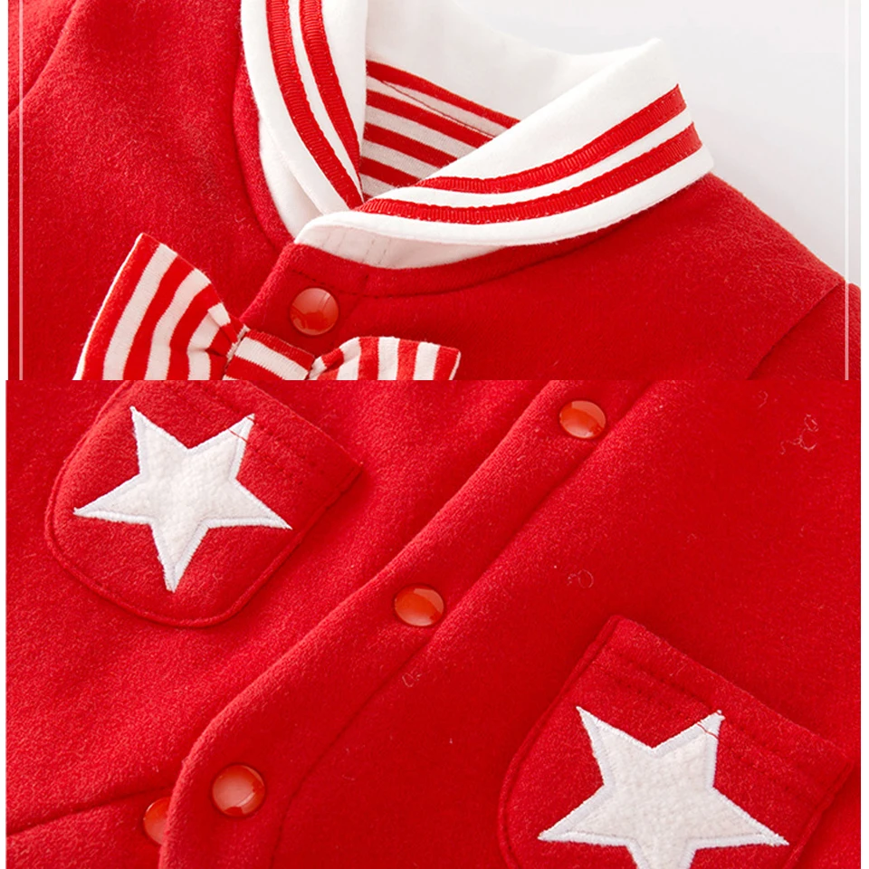 Детская одежда для маленьких мальчиков и девочек зимний комбинезон милые