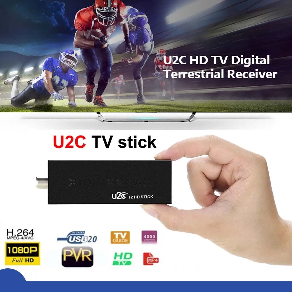 Dvb T2 HD Stick tv vara mini youtube HDIM Wi Fi PVR H.264 1080p простой android цифровой Определитель мышь DVB Tv box
