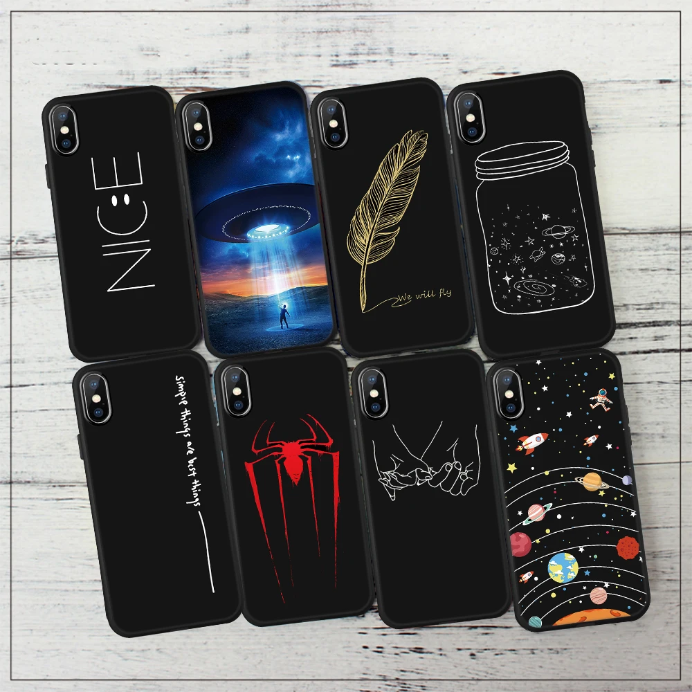 Pattern Silicone Case For iPhone 11 Pro Max 6.5 2019 Soft TPU Printed Phone Back Cover Apple 5.8 Couqe Capa |