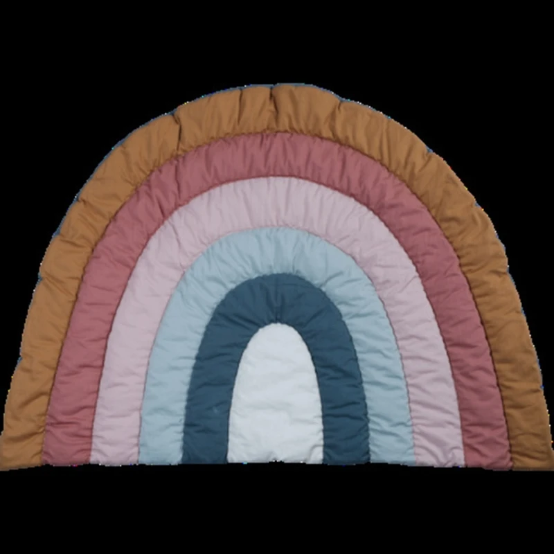 

Creative Rainbow Baby Play Mat Floor Crawling Rug Children Kids Playmat Carpet J2HD