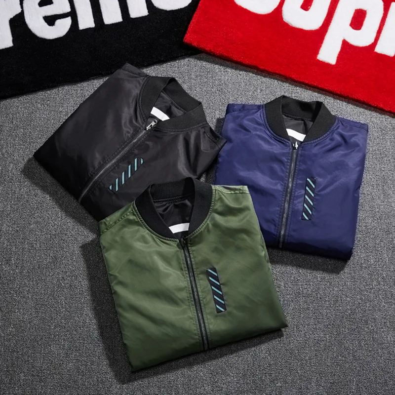 CYSINCOS мужские легкие куртки осенне зимняя верхняя одежда на молнии тонкие хип хоп