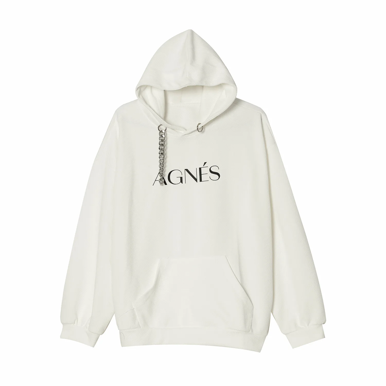 

MTL men's clothing - 2021 spring new Korean loose chain design, versatile letter lovers Hooded Sweater