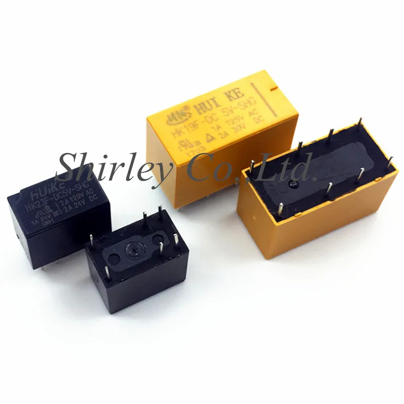 Бесплатная Shipping100 % новое оригинальное реле hui Ke HK23F-DC5V-SHG HK23F-DC12V-SHG HK23F-DC24V-SHG 2A 120VAC 24VDC