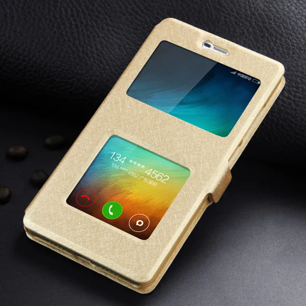 Роскошные спереди Вид из окна кожа Filp чехол для OPPO R9 R9S R11 R11S плюс R15 R17 чехол для OPPO A3 A5 A7 A9 A75 F5 F7 F9 - Цвет: Gold