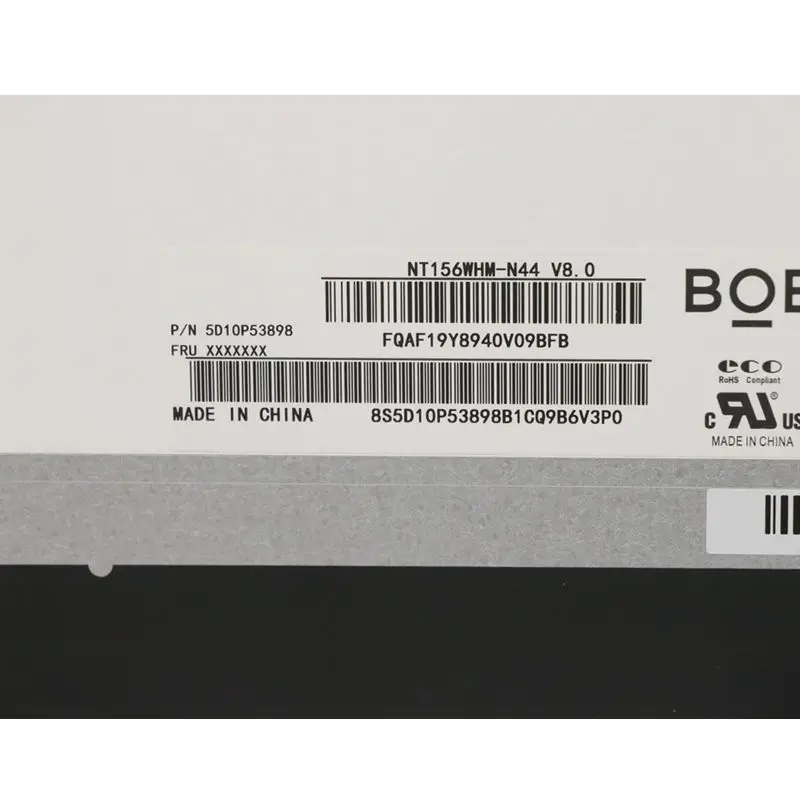 

15.6" LCD Display NT156WHM-N44 V8.0 B156XTN08.1 NT156WHM-N34 B156XTN08.0 N156BGA-EA2 Laptop matrix 1366*768 EDP 30 Pins