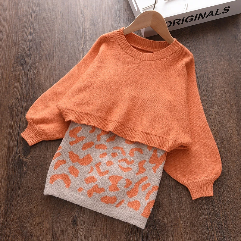 

Keelorn Girls Clothing Set 2021 New Autumn Kisd Girl Fragrance Vest Dress+Jackets+Bag 3pcs Suits Children Winter Warm Clothing