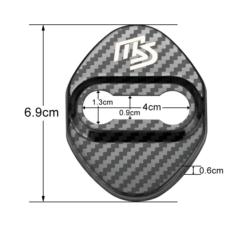 Новая искусственная Защита от ржавчины чехол из нержавеющей стали для mazda MS 2 3 6 M5