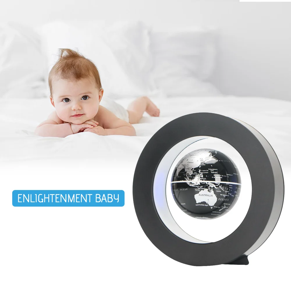 Новинка магнитный левитационный Плавающий глобус 4 дюйма с цветными