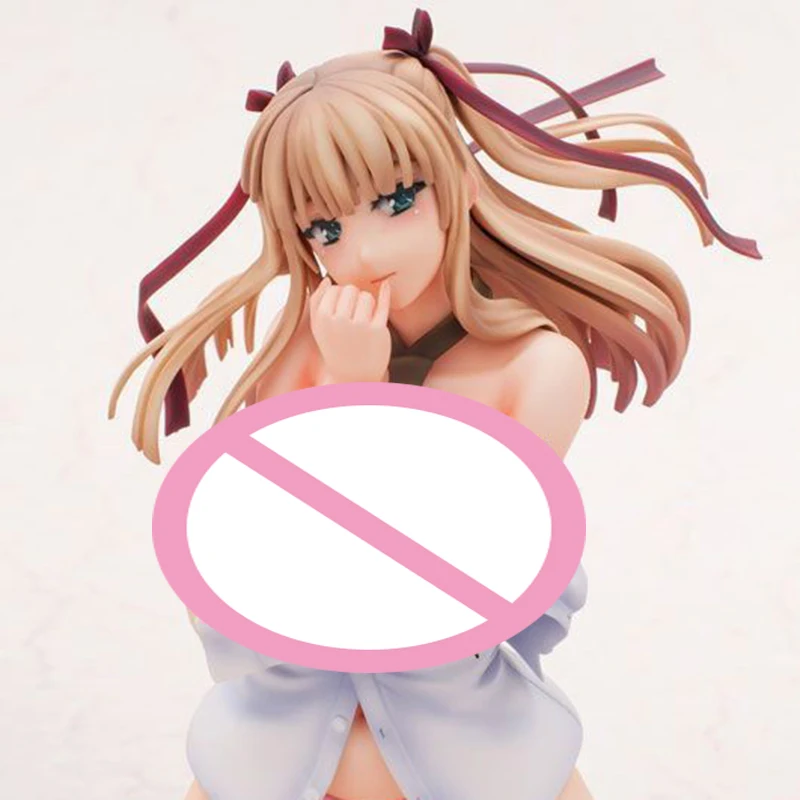 

15cm Anime Katakura Cyan Action Figure PVC Kneeling Position Detachable Shirt Bow Tie Black Socks Collection Model Doll Toy Gift