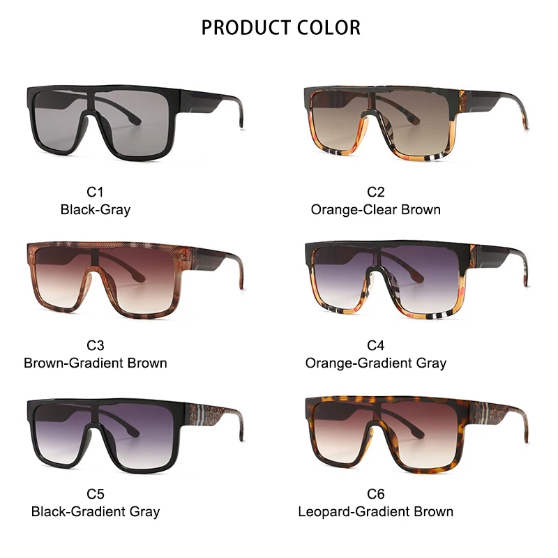 

ROYAL GIRL Square Sunglasses Women Fashion Brand Oversized Sun Glasses Female Shades for Men Ladies Lunette Femme Oculos SS036