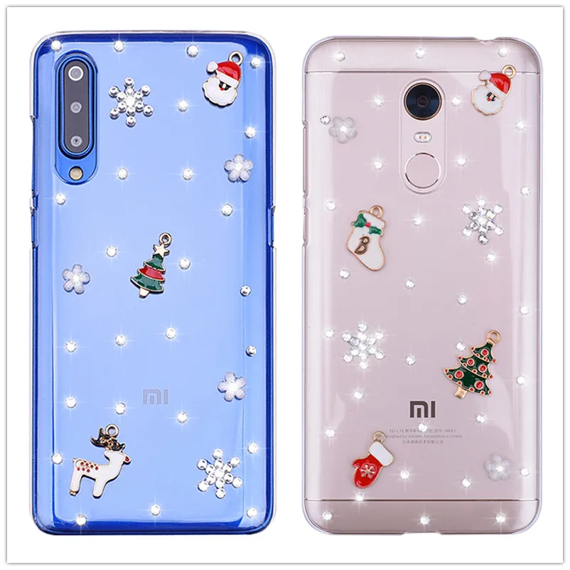 Red mi Note 8 Pro Чехол для Xiaomi 9T Рождественский Алмазный чехол телефона Xiao note 7 5 K20 lite 9 SE |