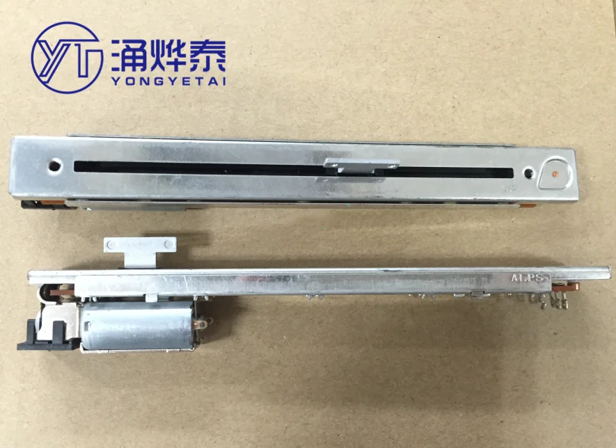 

YYT Motor-driven 12.8 cm sliding potentiometer B10K single RSA0N11M9A0K shaft length 8MM