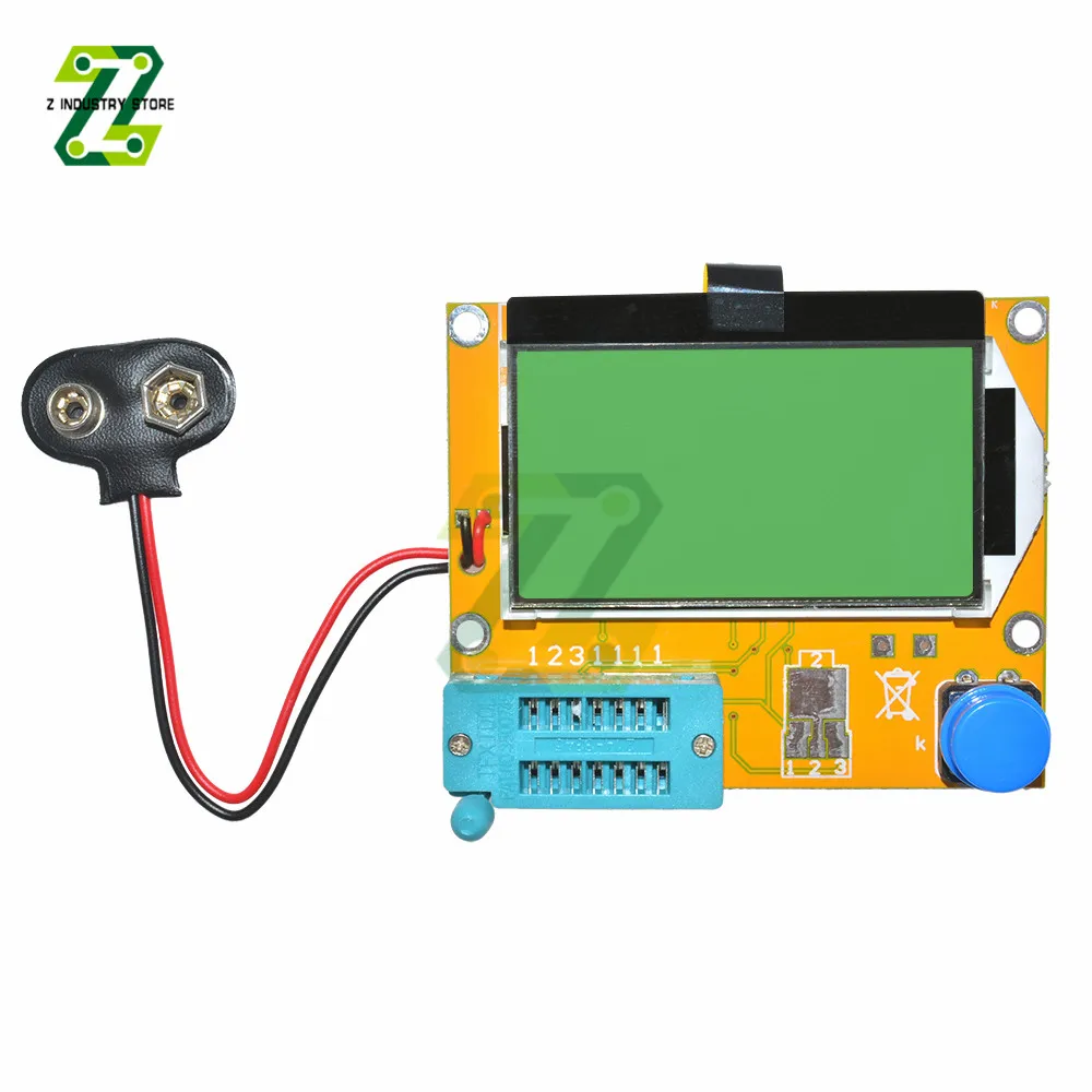 LCR-T4 Transistor Tester Mega328 M328 Diode Triode Capacitance Meter Multimeter For MOS PNP NPN LCR | Инструменты