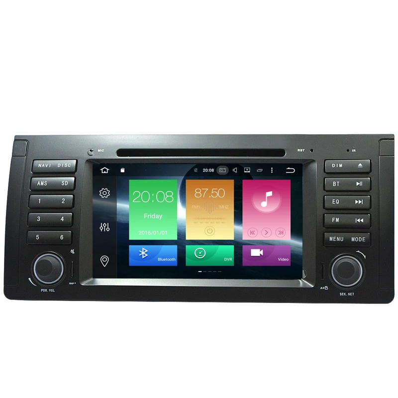 Android 10 0 восемь ядер Восьмиядерный автомобильный dvd-плеер для BMW E39 X5 E53 RAM 4G ROM 32G Wifi GPS