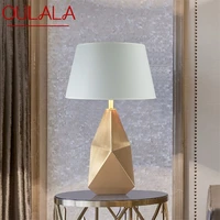 oulala contemporary led table desk lamp creative design e27 bronze light home decorative for foyer living room office bedside