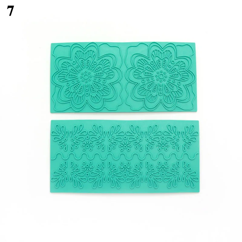 

Classic Square Cutter DIY Food Pastry Decorating Biscuit Mold 2pcs Fondant 3D Cake Edge Decoration Template Baking Tools Hot