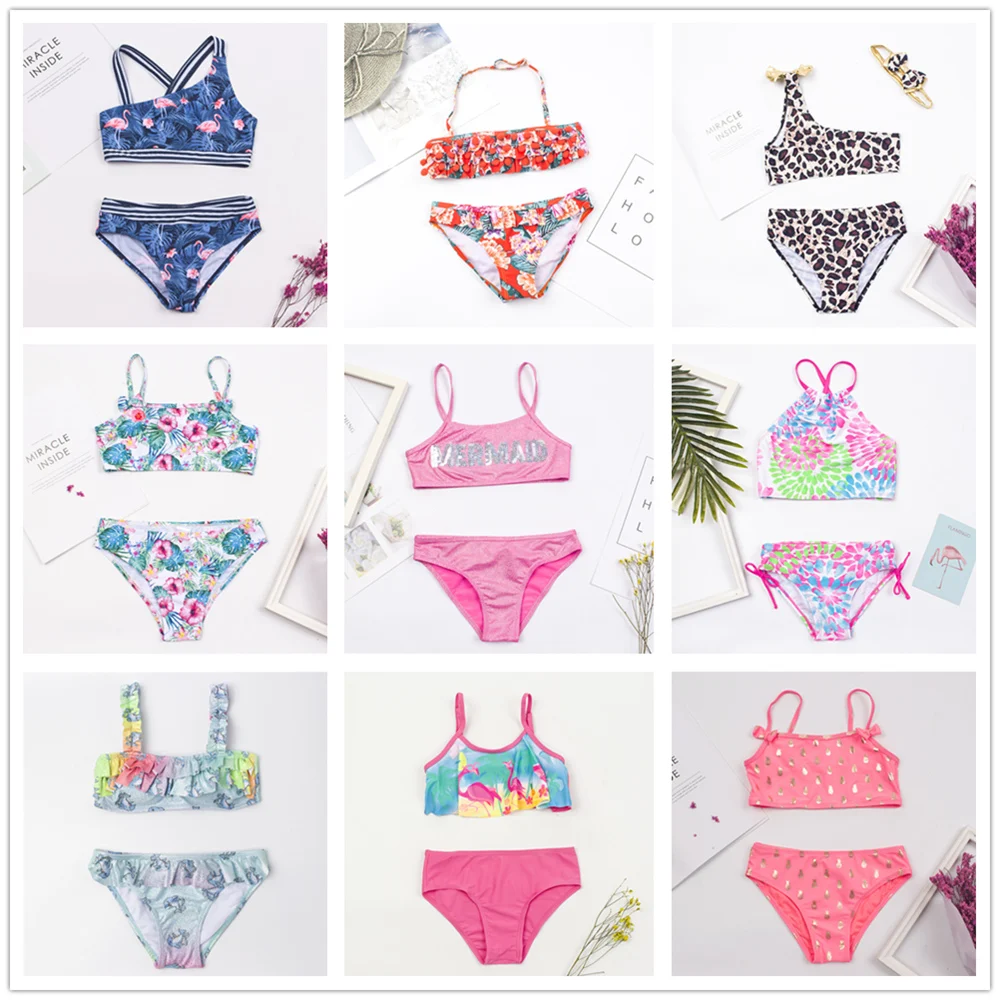 

Детское бикини с принтом, 23 вида