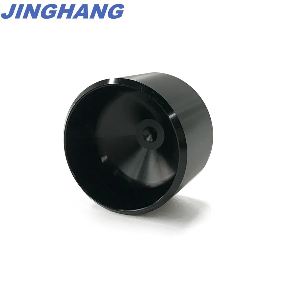 

8 x ALUMINUM STORAGE CUPS Center Spot Inside Cup For NAPA 4003/WIX 24003, OD 1.797" +/-.004, Black /silver