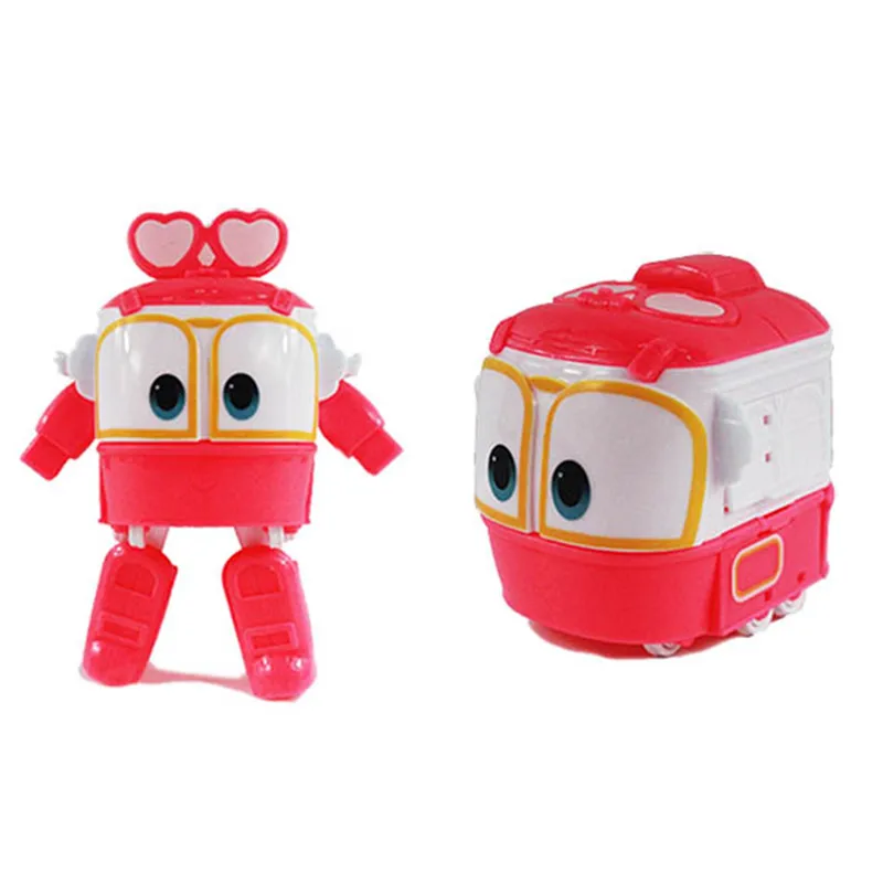 Робот поезда игрушка трансформер Juguetes 11 см ПВХ RT модель Kay Alf фигурка утки Robot Car