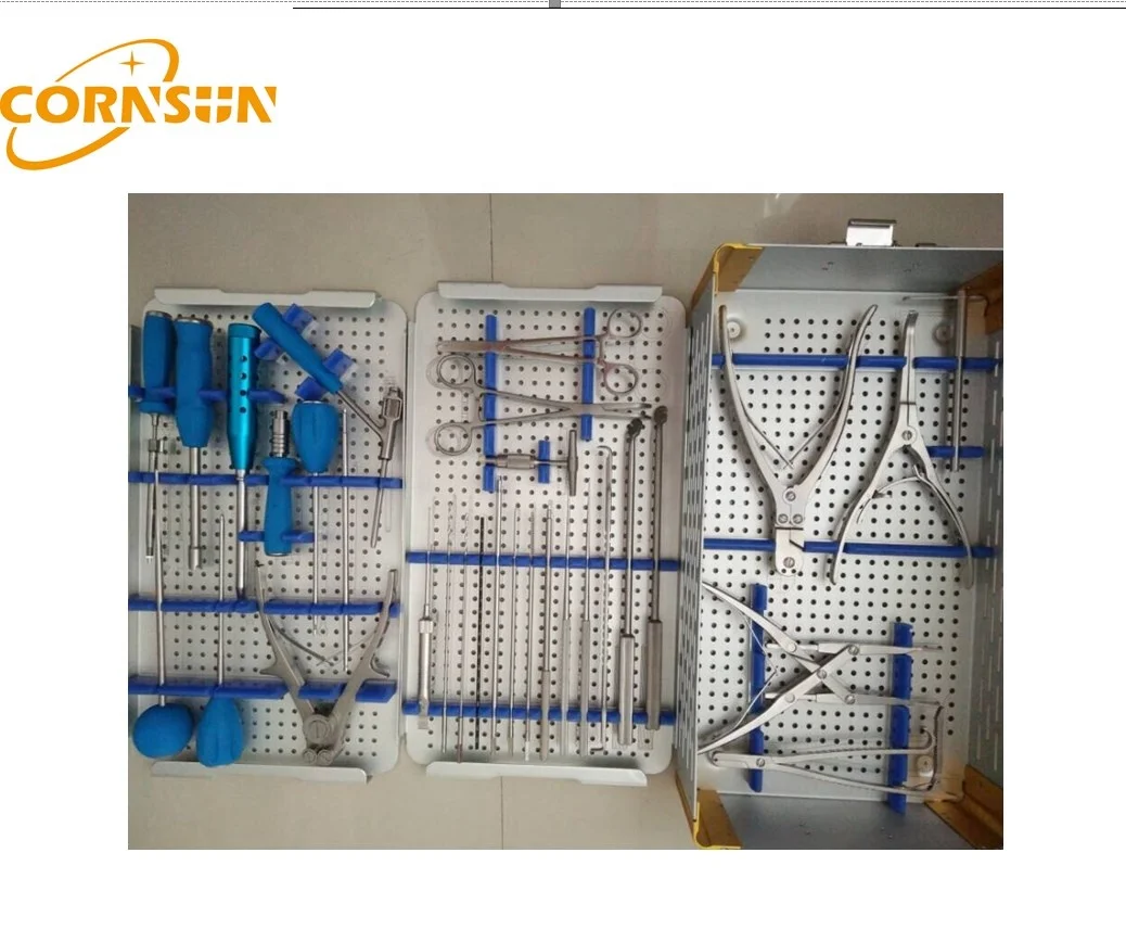 

Posterior cervical screw instrument set orthopedic instrument