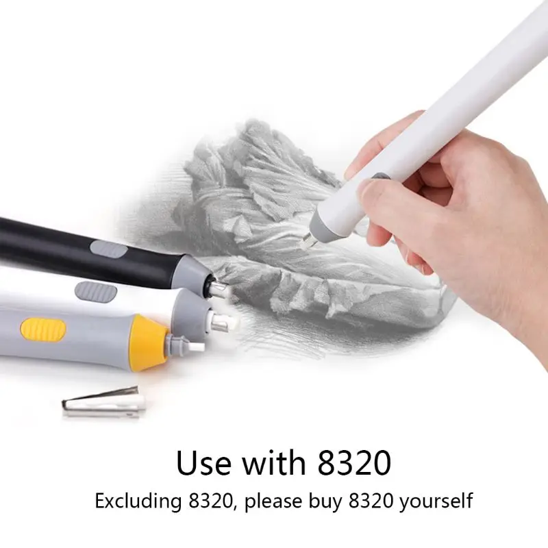 Электрический ластик 2 3 мм 5 для наполнения 40 шт. + 30 Ластики эскизов|Ластик| |