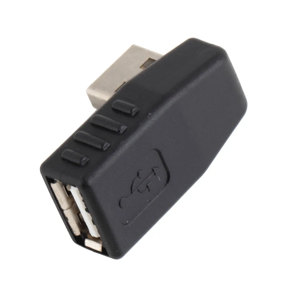 1 шт. левый угол 90 градусов USB 2 0 A Мужской Женский адаптер удлинитель разъем для