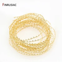 diy jewellery making accessories 14k gold plated korean gemstonepearl wire handmade jewelry material wire