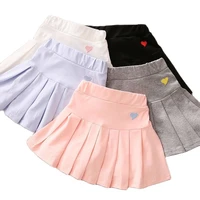 pleated skirt 2021 embroidery fashion new childrens skirts girls summer p4436