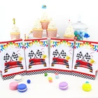 Коробки для подарков, для гоночных машин, упаковка для сладостей, украшение для дня рождения мальчика, вечеринки, праздника, праздника, 5 шт.