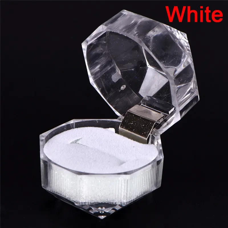 

Jewelry Box Acrylic Transparent Wedding Packaging Jewelry Box Jewelry Package Ring Earring Box