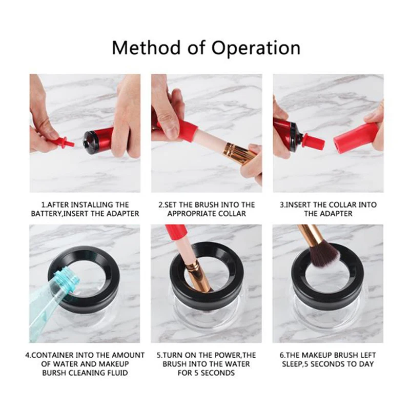 

Multifunctional Makeup Brushes Cleaner Electric Scrubber For All Types Tools Makeup Brushes Cleaner