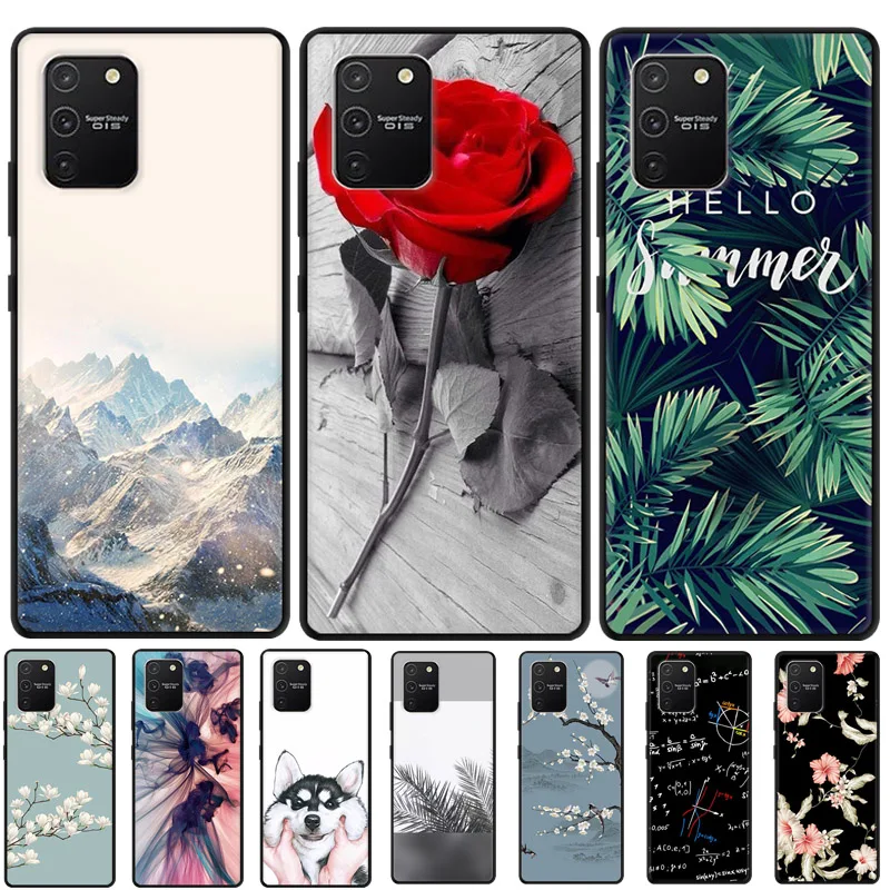 Чехол для телефона Samsung S10 Lite модный силиконовый черный чехол Galaxy S 10 Note 2020 мягкий |