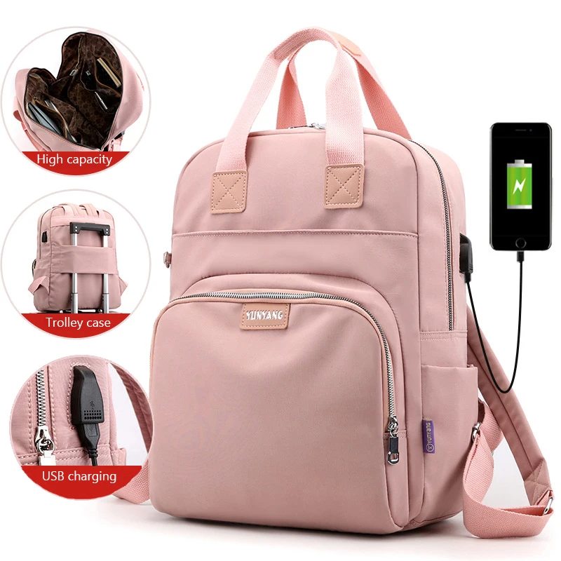Рюкзак Mjzkxqz для девочек и мужчин, для ноутбука, с USB-зарядкой, дорожный школьные ранцы для мальчиков для подростков