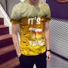 Футболка мужская с круглым вырезом, брендовая тенниска в готическом стиле, забавная майка в стиле хип-хоп с короткими рукавами, майка в стиле рок для подростков, лето