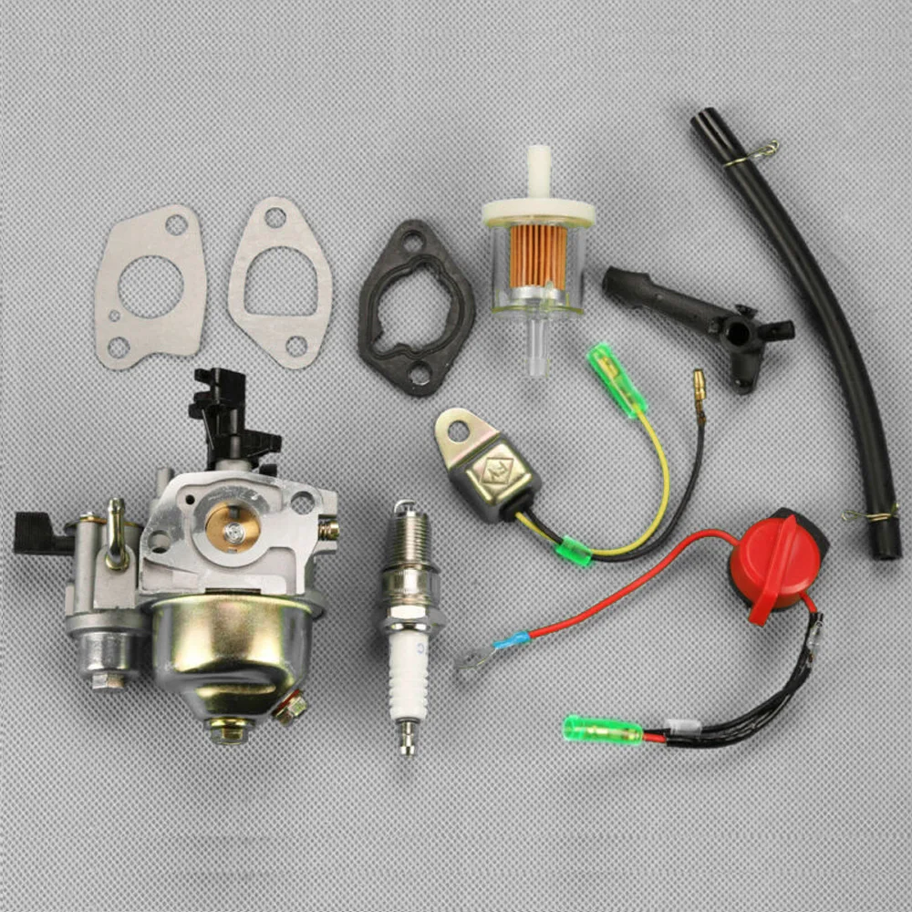 

Carburetor Carb Kit For HONDA GX110 GX120 GX140 GX160 GX200 Spark Plug &Gasket