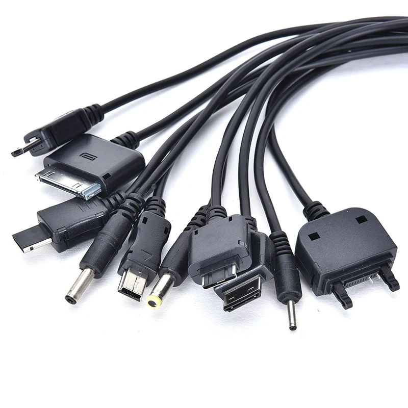 10 в 1 USB универсальный многофункциональный кабель зарядного устройства для