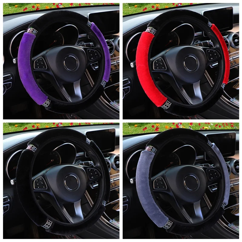 

Мягкая Плюшевая искусственная кожа 37-38 см, теплые аксессуары для зимнего автомобильного стайлинга, интерьерные аксессуары для bmw x5 f10 m4