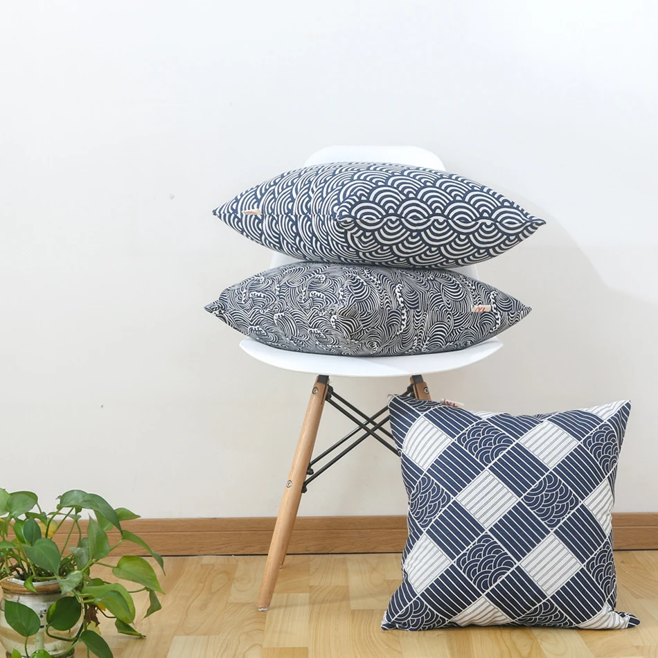 

Cotton Linen Cushion Cover, Modern Minimalist Printed Pillowcase, Decorative Cushion Cover For Home Decor, Decorative Cushions